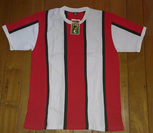River Plate Tricolor Retro Champion 1975 T-Shirt 1