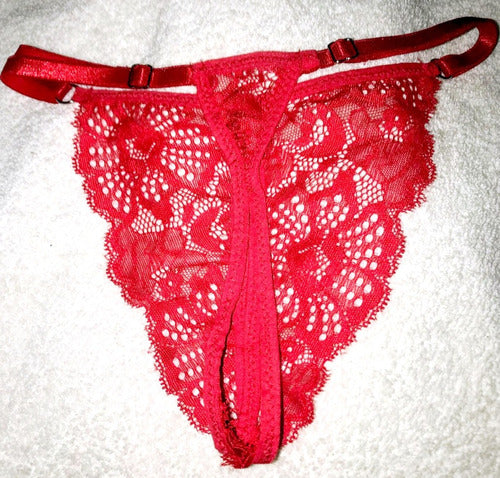 C.S.Candal Beautiful Open Lace Tanga 2