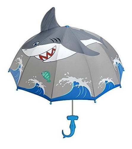 Kidorable Shark Grey Umbrella Para Niños Wfun Hammerhead Ha 0