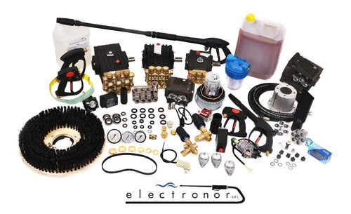 Electronor SRL Terminal Acople P/ Prensar Manguera R1 1/4 Bsp 3/8 Hg 3