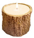 Bougies Déco Velas Aromáticas Cuenco Madera Soja 7x5 Cms - Vainilla Coco 4