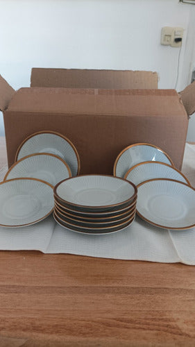 Verbano 12 Piece Coffee Set with Gold Trim 2