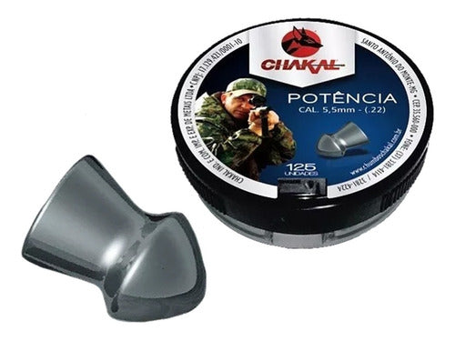 Chumbos Chakal Potência 5.5 Mm  Gran Aventura 0