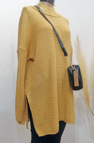 Maxi Women's Sweater - Sienna Model - Espacio De Bellas 42