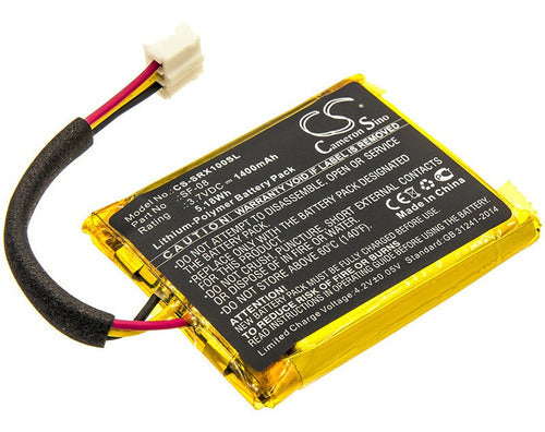 Cameron Sino Battery Compatible with Sony SRS-XB10 SRX100SL 1400 mAh 0