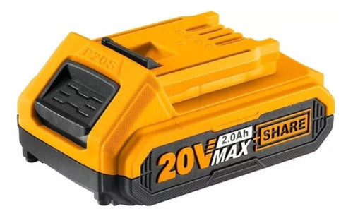 Ingco 2.0 Ah 20V Battery for Multiple Ingco Tools 0