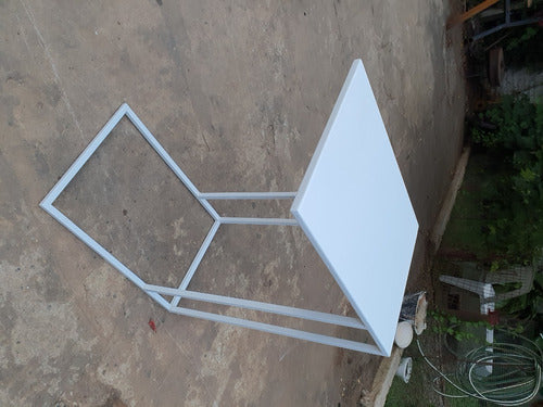 Iron Side Table for Sofa or Bed 14