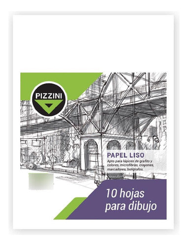 Pizzini Drawing Paper A4 150 Grams x 10 Smooth Sheets 0