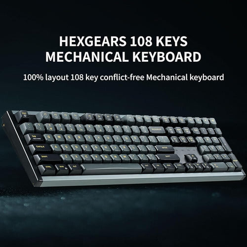 Hexgears I5 Teclado Mecánico Para Juegos Kailh Box Switch 10 1