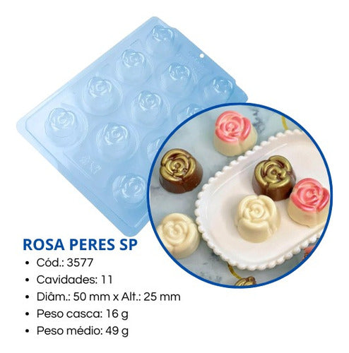 Kit 2 Forma Rosa Peres Sp Com Silicone C.3577 Bwb 1