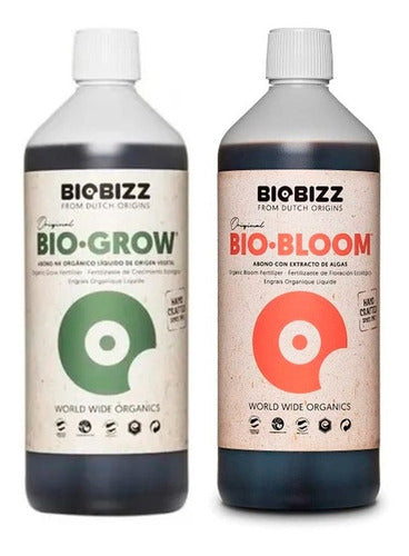 Biobizz Combo Bio Grow Bloom Organic Fertilizers 500 Ml 0