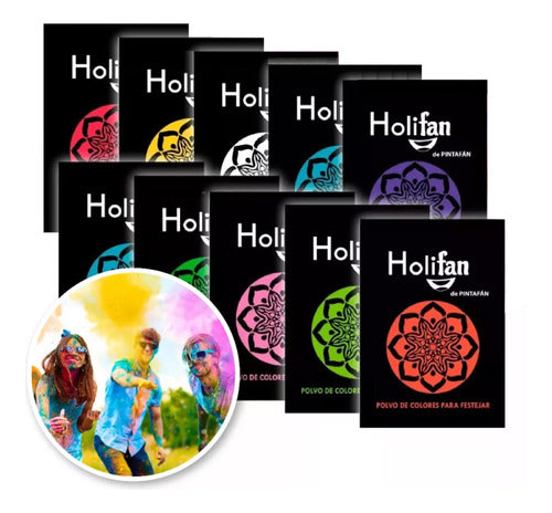 Holi Color Powders Party Kit - Pintafán 0