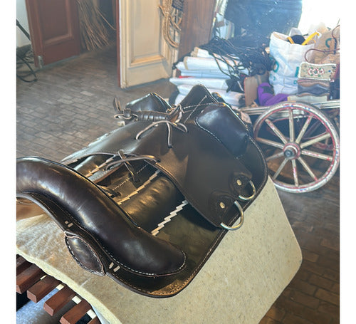 Handmade Leather Work Horse Collar by El Moro Saddlery Factory 8