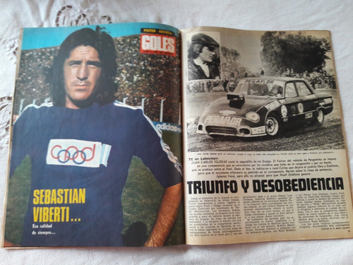 Goles Nº 1281 24/7/1973 Poster Horacio Saldaño - Viberto 3