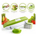 Mercadoshop Manual Mandoline Slicer with 5 Vegetable Cuts + Peeler 1