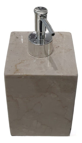 Liquid Soap Dispenser in Botticino Marble Countertop 0