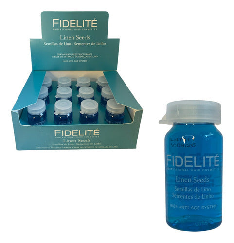 Fidelité Combo Ampoules 2 Free + 2 Keratin + 2 Linen 3