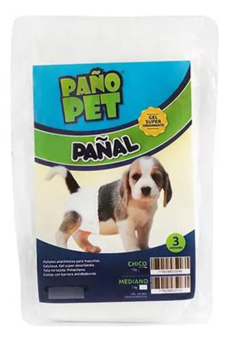 Paño Pet Pañal Mini Chico X3 0