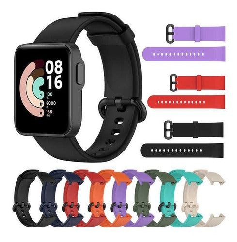 Combo 2 Silicone Replacement Band for Redmi Watch 1 2 Xiaomi Mi Lite 1 2 2