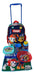 Paw Patrol Complete Set, Blue and Pink Wheeled Backpack 0