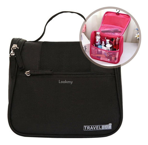 Travel Makeup Organizer Cosmetics Bag Toiletry Case Waterproof Portable 84