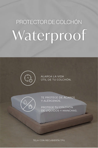 Casa Nordica Waterproof Mattress Protector King 200x200 3