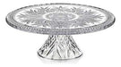 Godinger Dublin Cake Plate Clear 12 with Stand 0