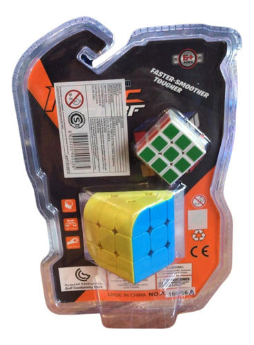 Blower Pack De Dos Cubos: Mini Cubo Mágico 3x3x3 + Cubo Curbo 3x3x3 2