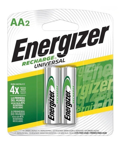 4 Pilas Aa Energizer Recargables Nh15-2000 - Envío Gratis 3