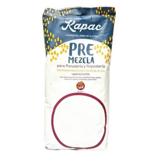 Kapac Pre-Mix 500 Grs X 6 Units Gluten-Free 0