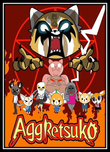 Marmath Digital Designs Cuadro Digital De Anime Aggretsuko V9 0