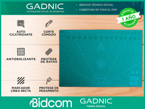 GADNIC 60x90cm Non-Slip Cutting Board Mat 1