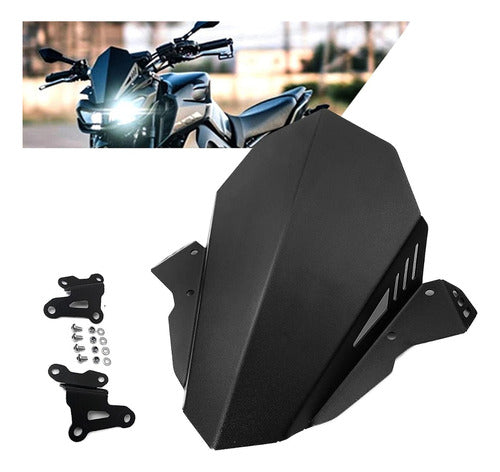 Para-brisa Bolha Mt-09 Mt09 Mt 09 Windshield Race Mod 2020 1