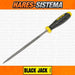 Mini Lima Triangulo 10cms Black Jack Acero Forjado 1