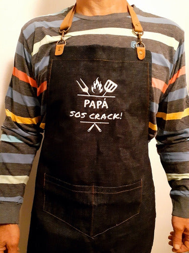 Argentinian Football World Cup Grill Apron - Ideal Father's Day Gift 1