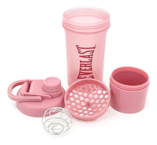 Everlast Shaker Bottle with Mixer, Pink 1