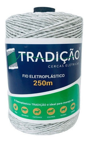 Fio Para Cerca Elétrica Rural Eletroplastico - Rolo 1000m 5