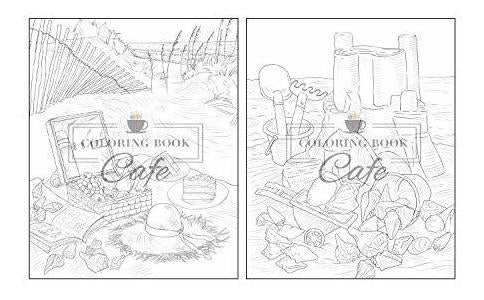 Book: 100 Summer Scenes An Adult Coloring Book Featuring 100 Fun 2