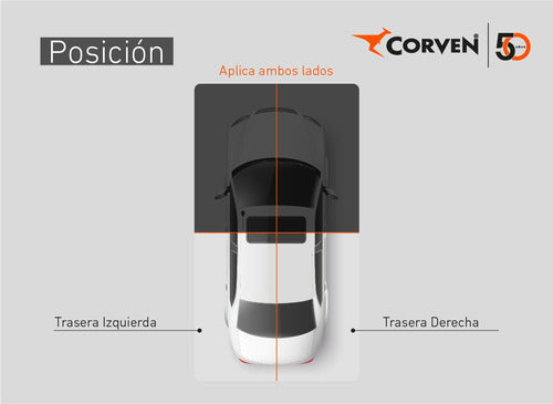 Corven Amortiguador Volkswagen Polo Classic Tras. Izq-der. 1