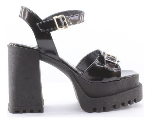 Ozara High Platform Sandals for Women with Buckles 879 Czapa 0