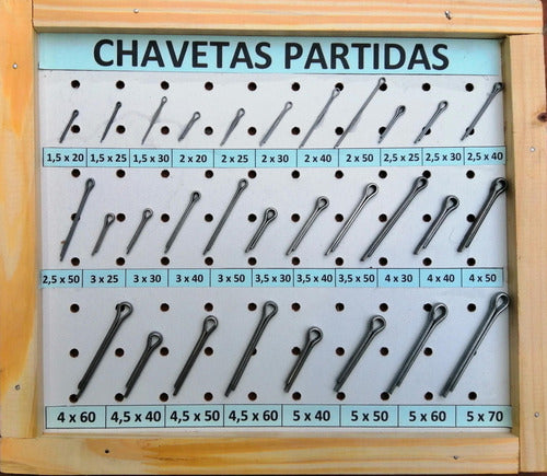 Split Pins - 1.5 X 25-100 pcs 1