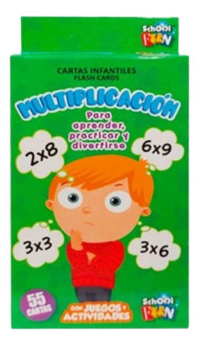 Cartas Didacticas Multiplicacion 0