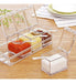 Paracity Kitchen Gourmet - Acrylic Spice Container Box with 4 Serving Spoons 2