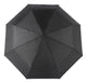 WANDERSLUST Mini Reinforced Cherry Curved Black Automatic Umbrella 4