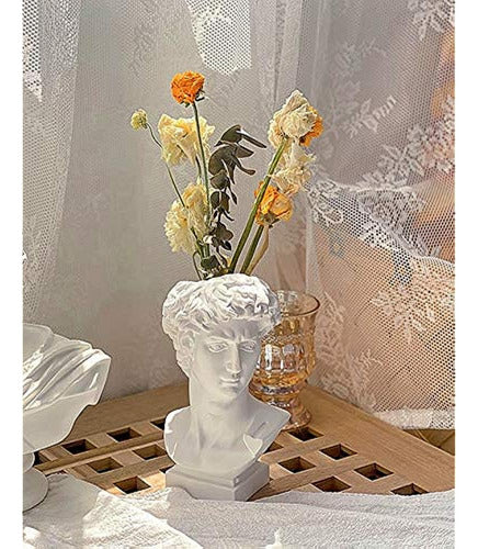 FunSpace Greek Roman Style Statue Succulent Planter 0