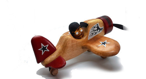 Wooden Glow Plane Scale Model Aircraft 2