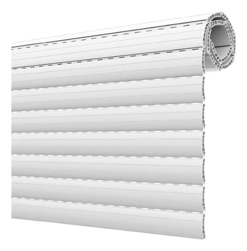 Aberturas Flores PVC Reinforced Plastic Window Blind 150x120 0