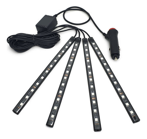 Luz Led Neon Corolla 2006 Interno 7 Cores Controle 1