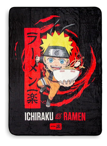 Naruto Shippuden Ichiraku Ramen Fleece Blanket | Polyester Plush Sofa and Bed Cover 0