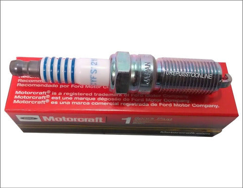 Set of 4 Motorcraft Iridium Spark Plugs for Ford Ka 1.5 16v 0